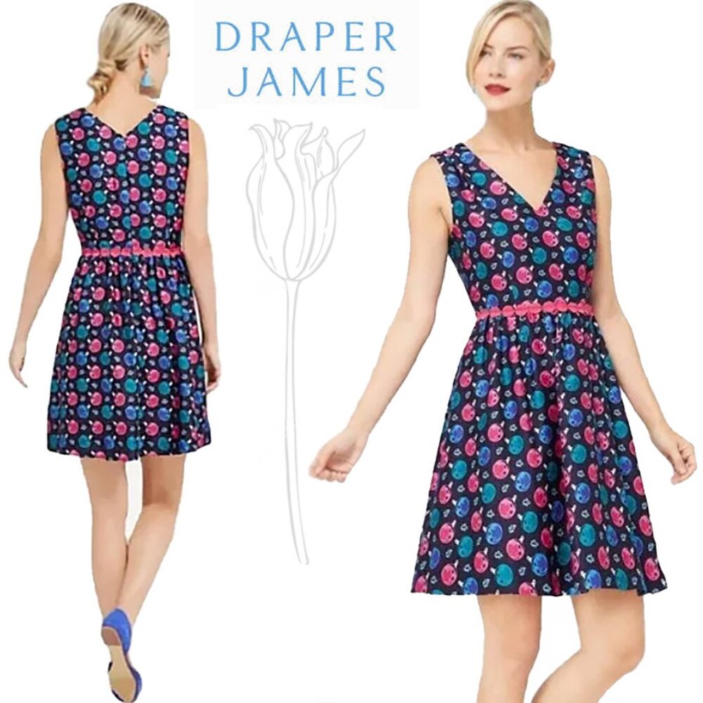 Draper James Jingle Dots Gracie Ornaments Holiday Christmas Party Dress